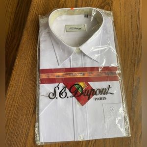 New with tags men’s dress shirt grey stripe